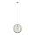Vaijerilla roikkuva OVELLA-riippuvalaisin, 1xE27/15W/230V, halkaisija 34 cm, beige