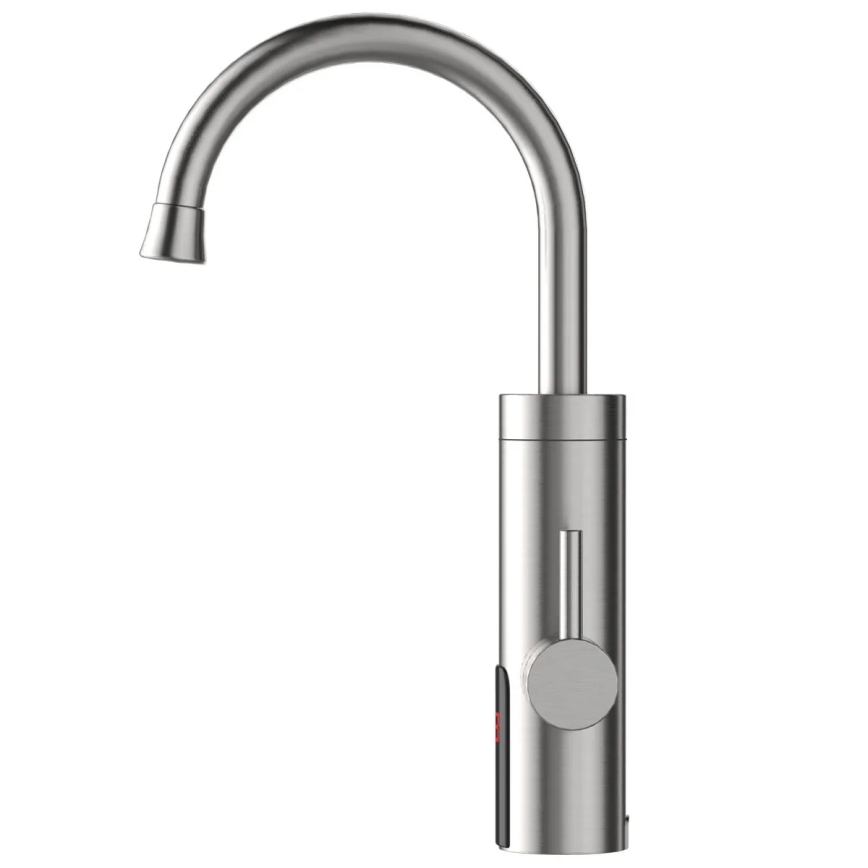 Välitön vedenlämmitin LED mukana näyttö 3000W/230V IPX4 ruostumaton