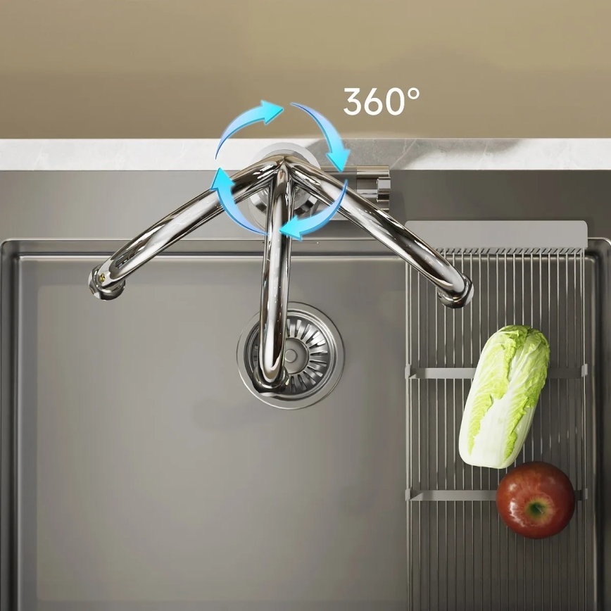 Välitön vedenlämmitin LED mukana näyttö 3000W/230V IPX4 ruostumaton