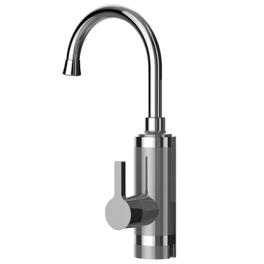 Välitön vedenlämmitin LED mukana näyttö 3000W/230V IPX4 ruostumaton