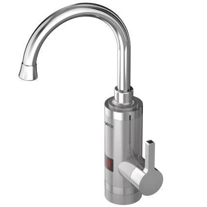 Välitön vedenlämmitin LED mukana näyttö 3000W/230V IPX4 ruostumaton