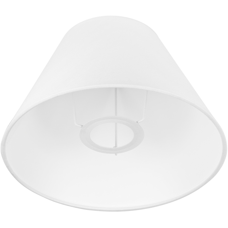 Vara-varjostin JUTA-pöytävalaisimeen E27, halkaisija 19 cm, valkoinen