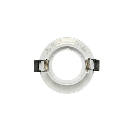 Valkoinen kehys upotettavalle GU10-spotille, halkaisija 8,6 cm