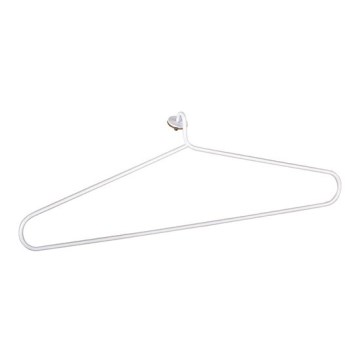 Valkoinen ripustin sähköiselle pyyhekuivaimelle 45x12,2 cm