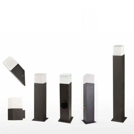 Varaava varjostin ulkovalaisimeen NEW YORK E27 7,8x7,8 cm valkoinen