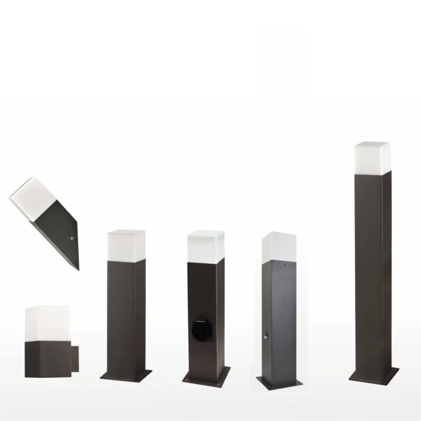 Varaava varjostin ulkovalaisimeen NEW YORK E27 7,8x7,8 cm valkoinen