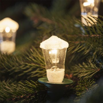 Valosarja LUCERNA 12xE10/10,7m lämmin valkoinen, Valmistettu Tšekissä