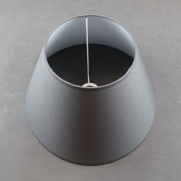 Vara-varjostin pöytälamppuun E27 24x40 cm harmaa