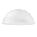 Varaava lasi E27-kattovalaisimeen 130x300 mm valkoinen