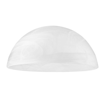 Varaava lasi E27-kattovalaisimeen 130x300 mm valkoinen