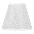 Varaava valaisinvarjostin ANTONIO E14 140x160 mm valkoinen, kattokruunuun ja seinävalaisimeen