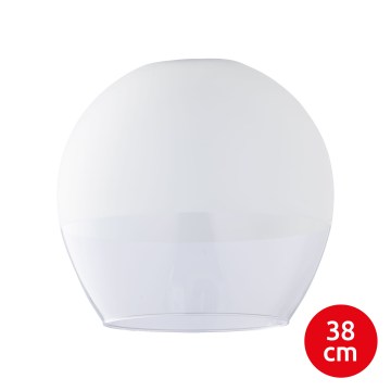 Varalasi kattovalaisimeen KULA E27, Ø 38 cm, valkoinen/kirkas