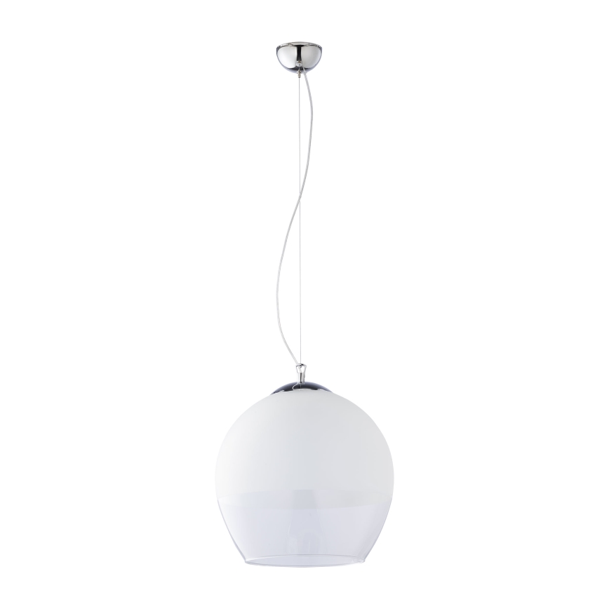 Varalasi kattovalaisimeen KULA E27, Ø 38 cm, valkoinen/kirkas
