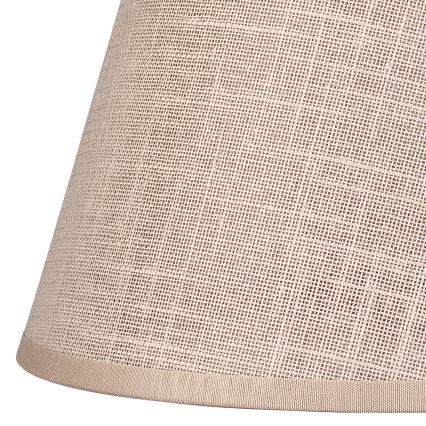 Varaava varjostin ANTONIO E14 kattokruunuun ja seinävalaisimeen 120x150 mm beige