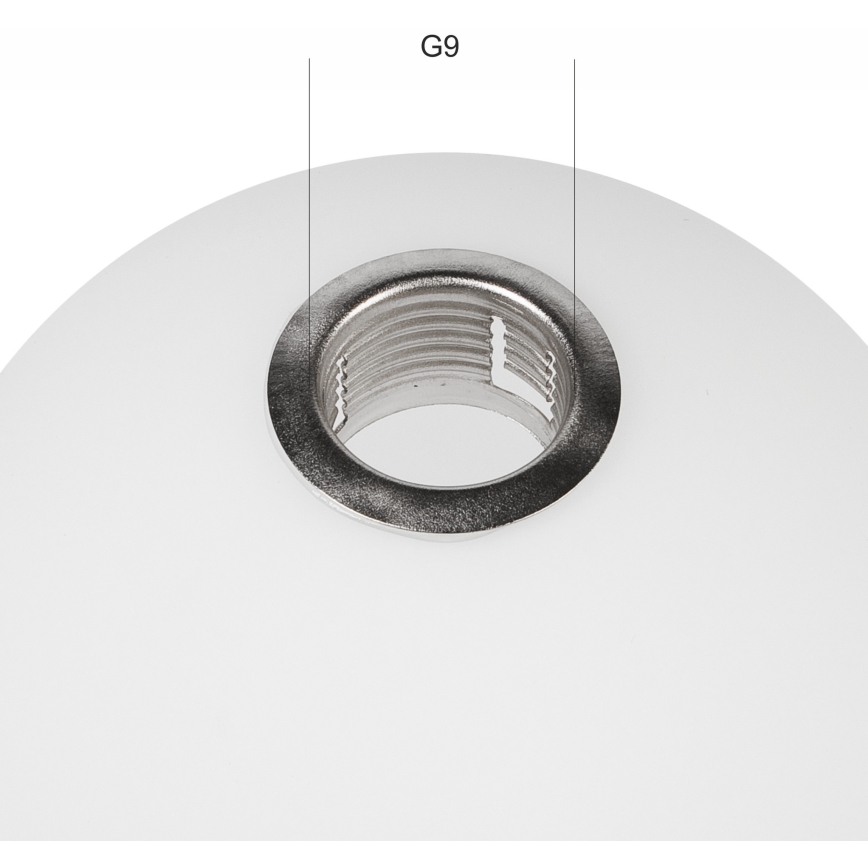 Varaava lasi ASTRO G9 kattokruunuun, halkaisija 12 cm