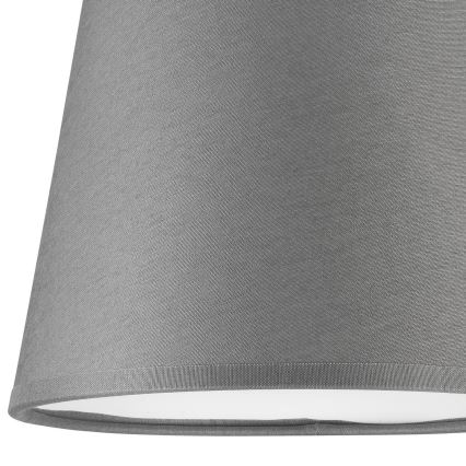 Varaava varjostin ELLIE E27 kattovalaisimeen ja seinävalaisimeen, halkaisija 15 cm, harmaa