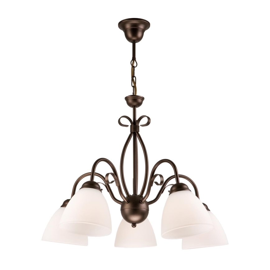 Varaava lasi kattokruunu- ja seinävalaisimiin ADELLE, ADRIANO, TULIPAN E27 valkoinen