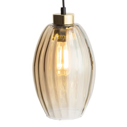 Varaosa: lasikupu SEBO E27, Ø 17 cm, savunbeige