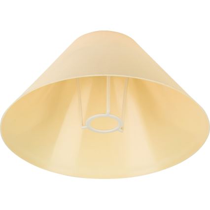 Varaava varjostin pöytävalaisimeen E14 21x11 cm keltainen
