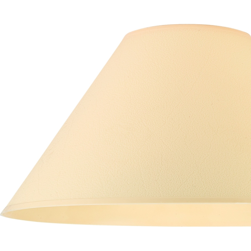 Varaava varjostin pöytävalaisimeen E14 21x11 cm keltainen