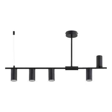 Varrellinen kattovalaisin URANOS 5xGU10/10W/230V musta