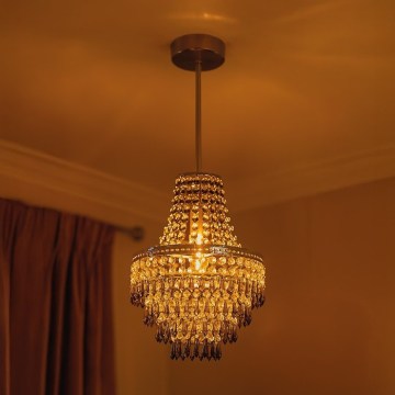 Varrellinen riippuvalaisin GEMMA 1xE27/60W/230V Ø 23 cm