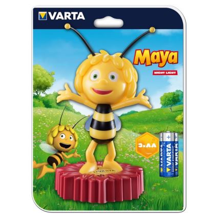 Varta 15635 - Lasten LED-yövalo MAYA THE BEE LED/3xAA
