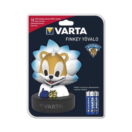 Varta 15660 - Lasten LED-lamppu FINKEY LED/3xAA