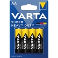 Varta 2006 - 4 kpl sinkkihiiliparistot SUPER HEAVY DUTY AA 1,5 V