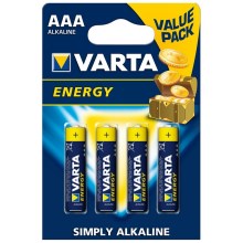 Varta 4103 - 4 kpl Alkaliparisto ENERGY AAA 1,5V