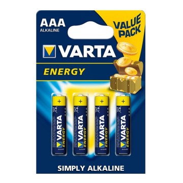 Varta 4103 - 4 kpl Alkaliparisto ENERGY AAA 1,5V