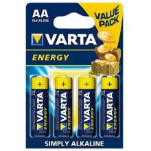 Varta 4106 - 4 kpl Alkaliparisto ENERGY AA 1,5V