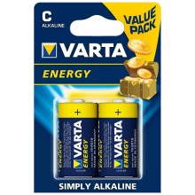 Varta 4114 - 2 kpl Alkaliparisto ENERGY C 1,5V