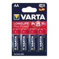 Varta 4706101404 - 4 kpl Alkaliparisto LONGLIFE AA 1,5V