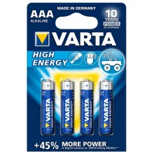 Varta 4903 - 4 kpl Alkaliparisto HIGH ENERGY AAA 1,5V