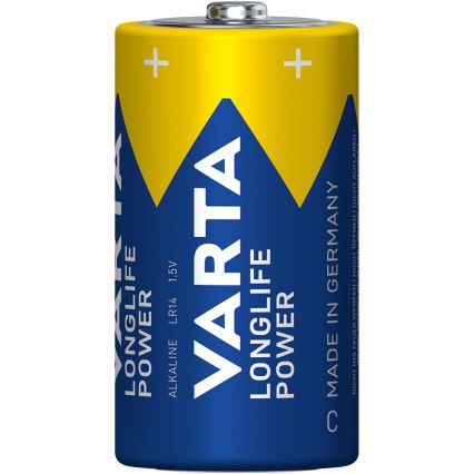 Varta 4914121422 - 2 kpl Alkaliparistoja LONGLIFE POWER LR14/C 1,5V