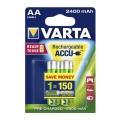 Varta 56706 - 2 kpl Ladattavat paristot ACCU AA NiMH/2100mAh/1,2V