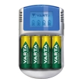 Varta 57070201451 - LCD-akkulaturi 4xAA/AAA 2600mAh 5V