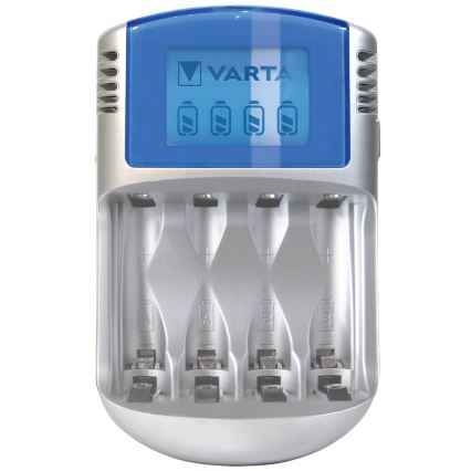 Varta 57070201451 - LCD-akkulaturi 4xAA/AAA 2600mAh 5V