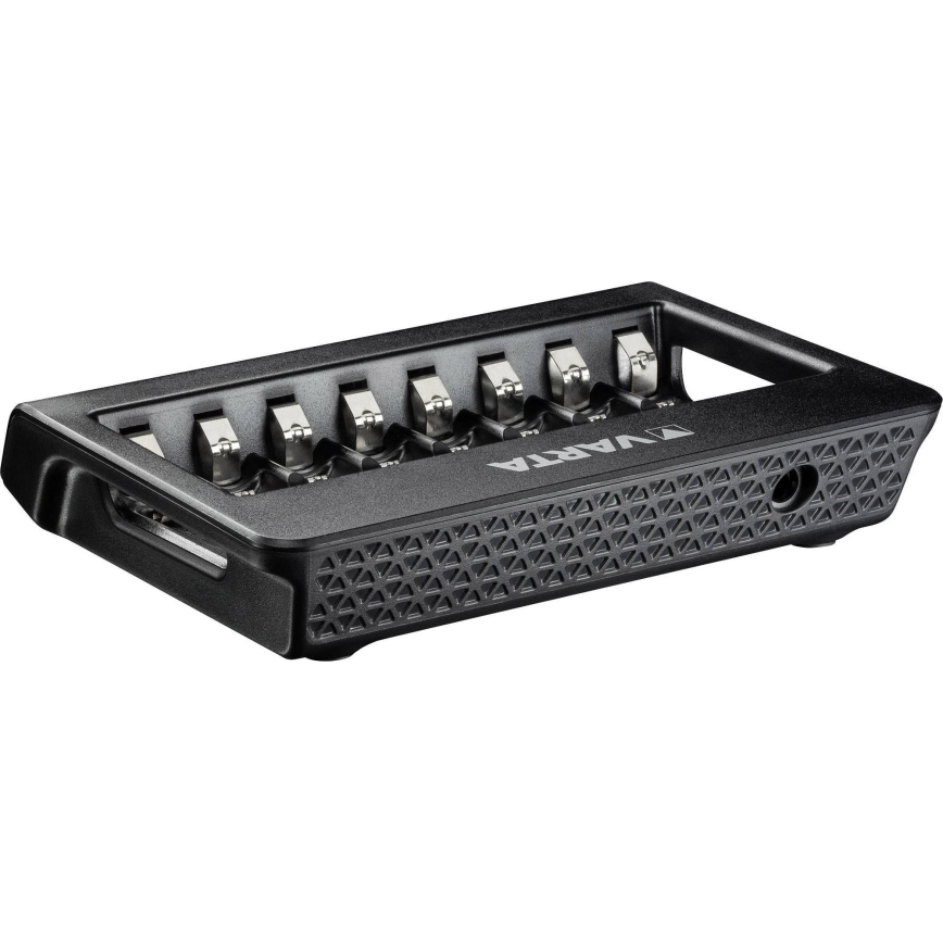 Varta 57681 - LCD-älylaturi 8xAA / AAA, lataus 2h