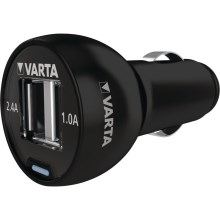 VARTA 57931 - Laturin autosovitin USB 12V