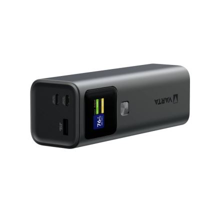 Varta 57984101111 - Powerbank LED-näytöllä, Power Delivery 27 000 mAh / 140 W / 3,7 V
