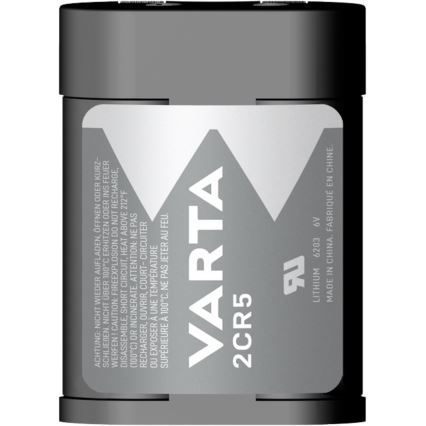 Varta 6203301401 - 1 kpl Litiumparisto 2CR5 6V 1400 mAh