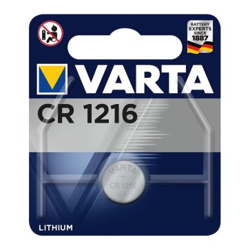 Varta 6216 - 1 kpl Litiumparisto CR1216 3V