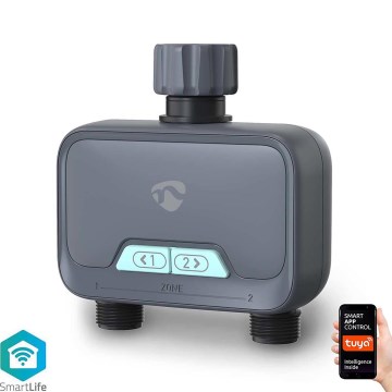 Veden virtauksen säädin 4xAA Wi-Fi Tuya IP54