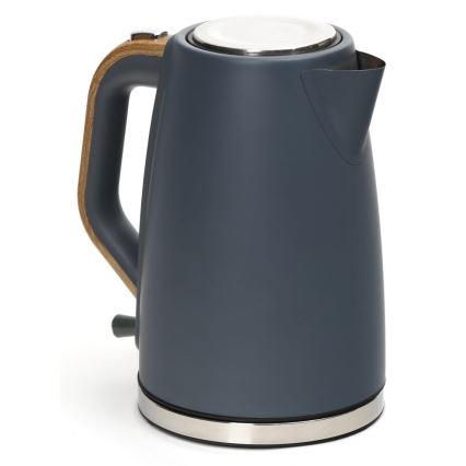 Vedenkeitin 1,7 l 2400W/230V ruostumaton teräs/harmaa