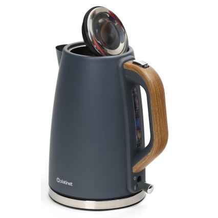 Vedenkeitin 1,7 l 2400W/230V ruostumaton teräs/harmaa