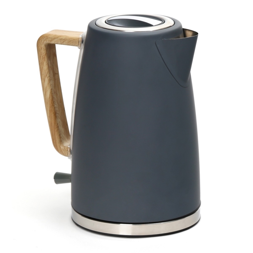 Vedenkeitin 1,7 l 2400W/230V ruostumaton teräs/harmaa