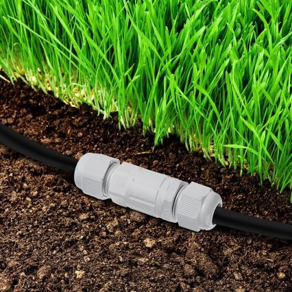 vedenpitävä liitin IP68 valkoinen