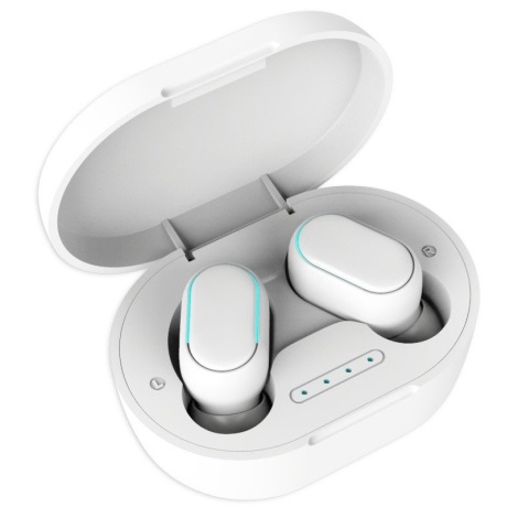 Vedenpitävät langattomat kuulokkeet A7s TWS Bluetooth valkoinen